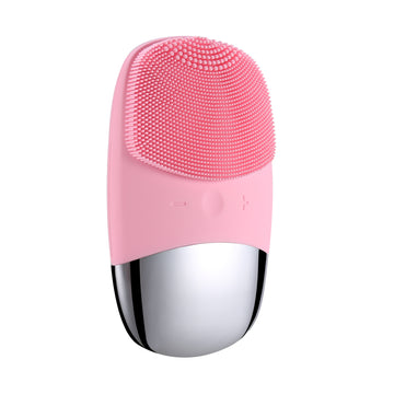 Mini Sonic Facial Cleansing Brush & Skin Massager